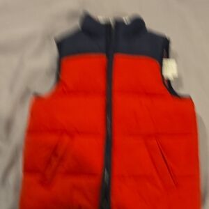 Janie and Jack Plaid Puffer Vest